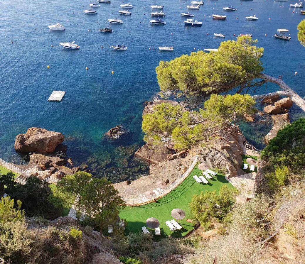 Cap Sa Sal Begur Primera Linea De Mar Con Terraza Exterior foto