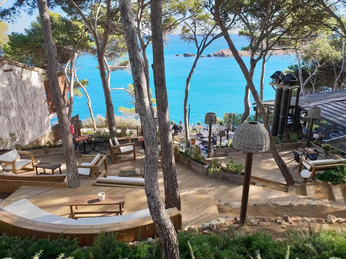 Cap Sa Sal Begur Primera Linea De Mar Con Terraza Exterior foto