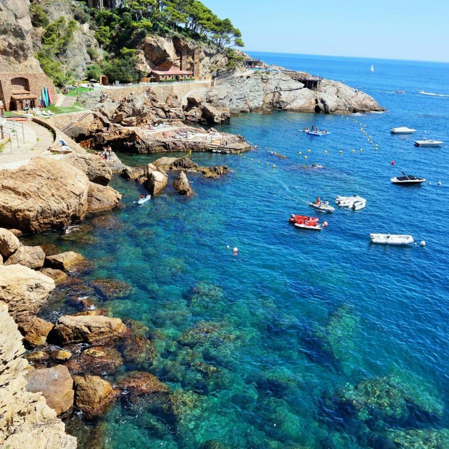 Cap Sa Sal Begur Primera Linea De Mar Con Terraza Exterior foto