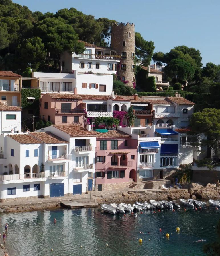 Cap Sa Sal Begur Primera Linea De Mar Con Terraza Exterior foto
